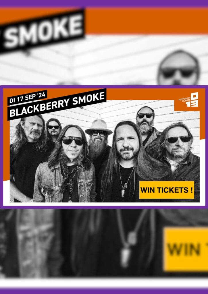 BLACKBERRY SMOKE – BE RIGHT HERE TOUR